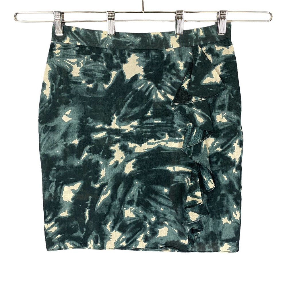 NEW Ann Taylor Faux Wrap Silk Skirt